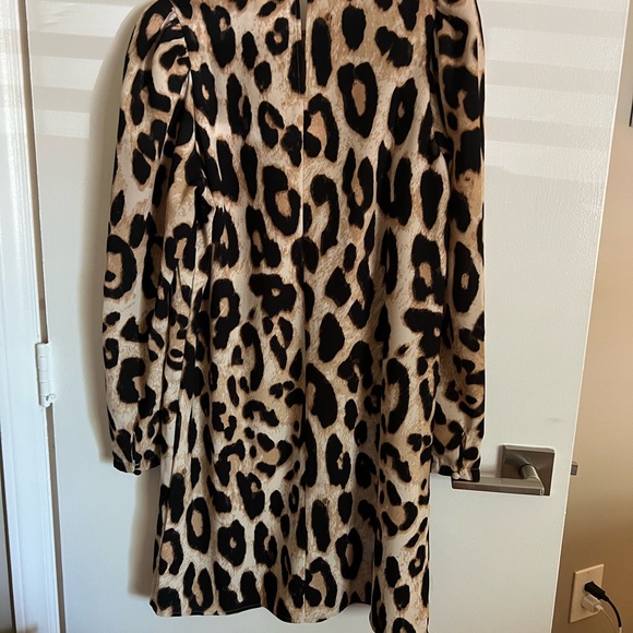 Cheetah Print Mini Dress - Picture 3 of 5